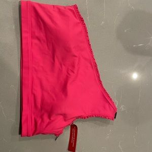 **NWT** CARBON38 Ruffled One Shoulder Bra